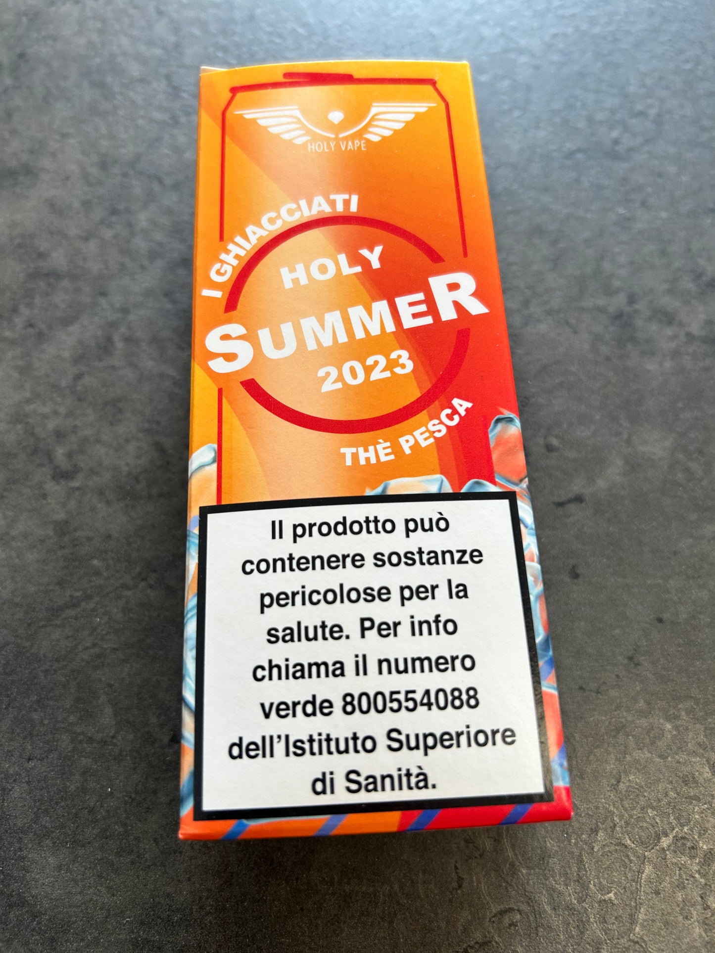 Liquido svapo 60 ml the alla pesca ghiacciato