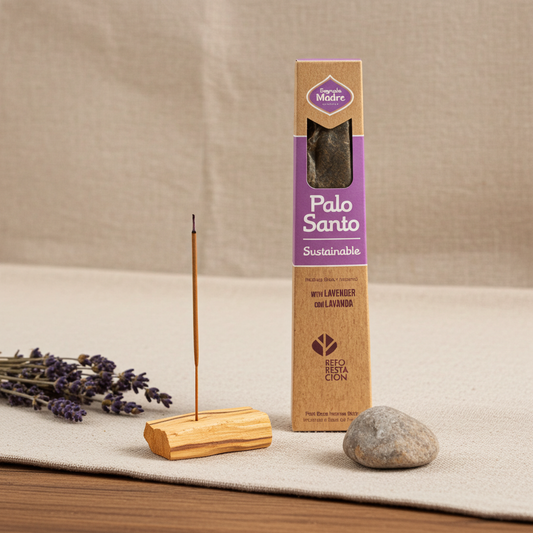 Incenso al palo santo e lavanda