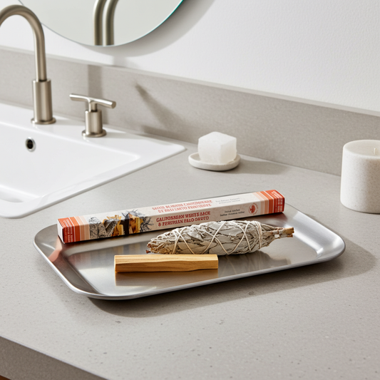 Incenso al palo santo e salvia bianca