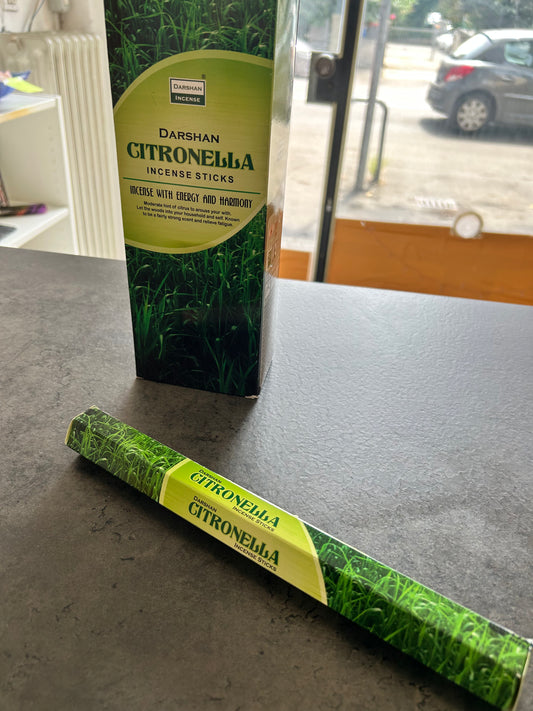 Incenso alla citronella