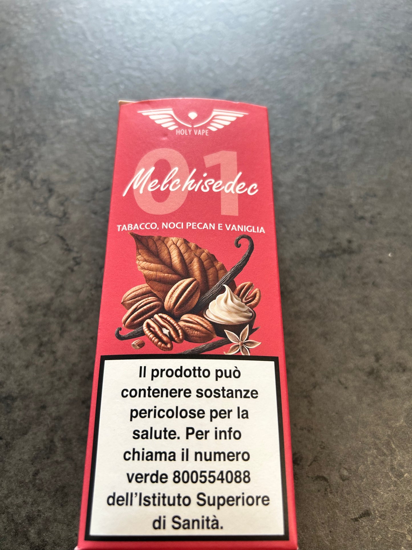 Liquido 60 ml tabacco noci pecan e vaniglia