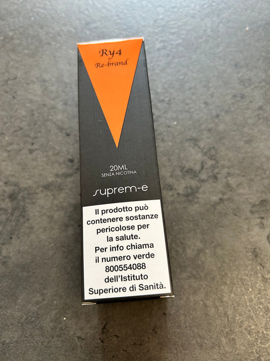 Liquidi 20 ml ry4 tabacco al caramello