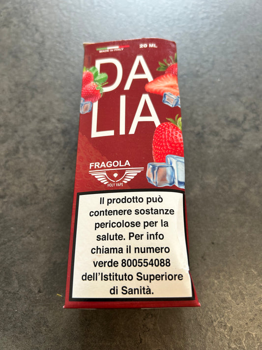 Liquido svapo 60 ml fragola e ghiaccio
