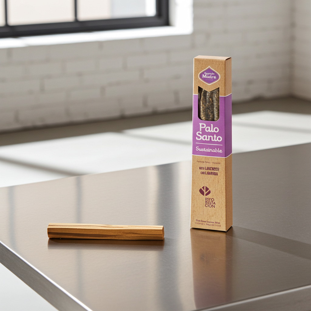 Incenso al palo santo e lavanda