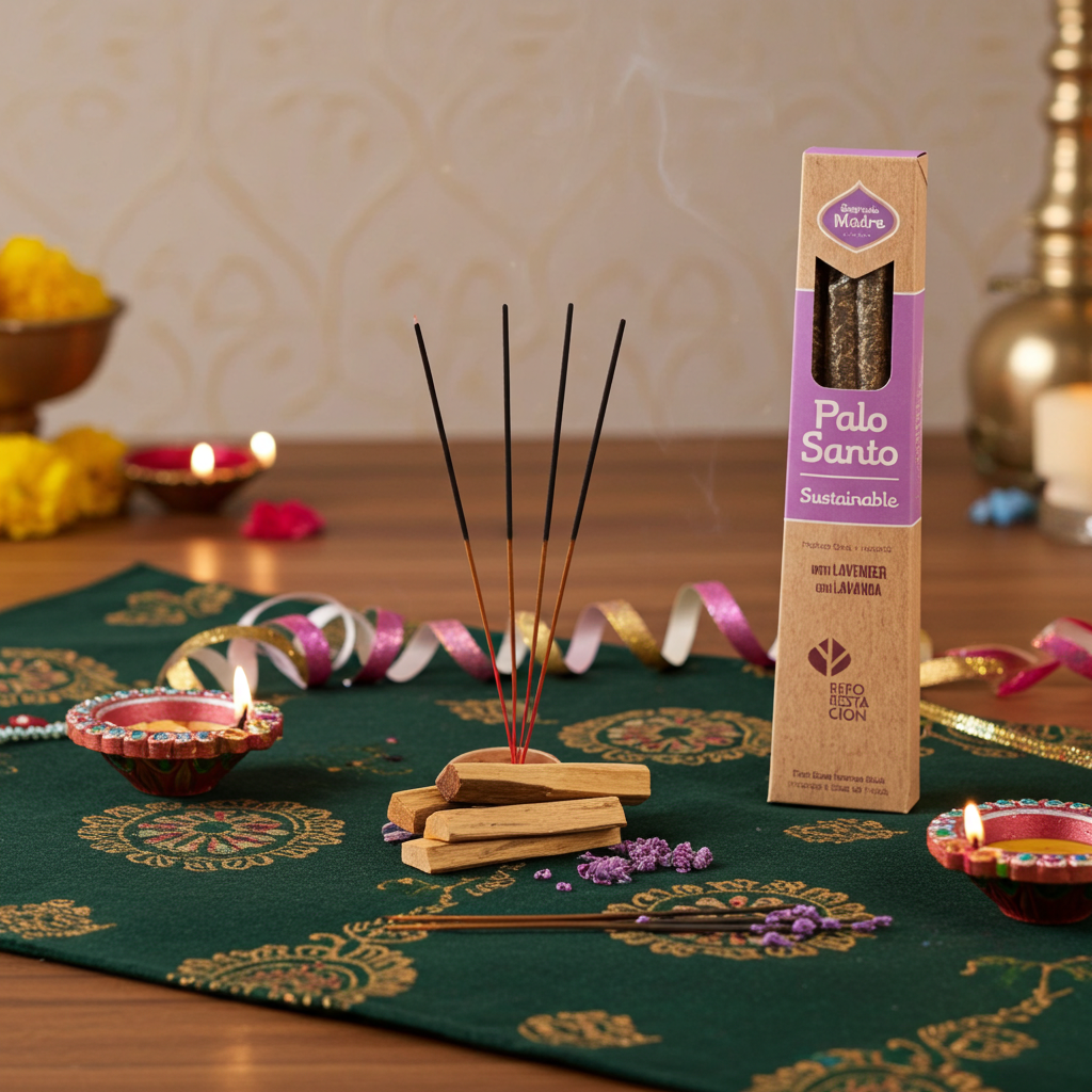 Incenso al palo santo e lavanda