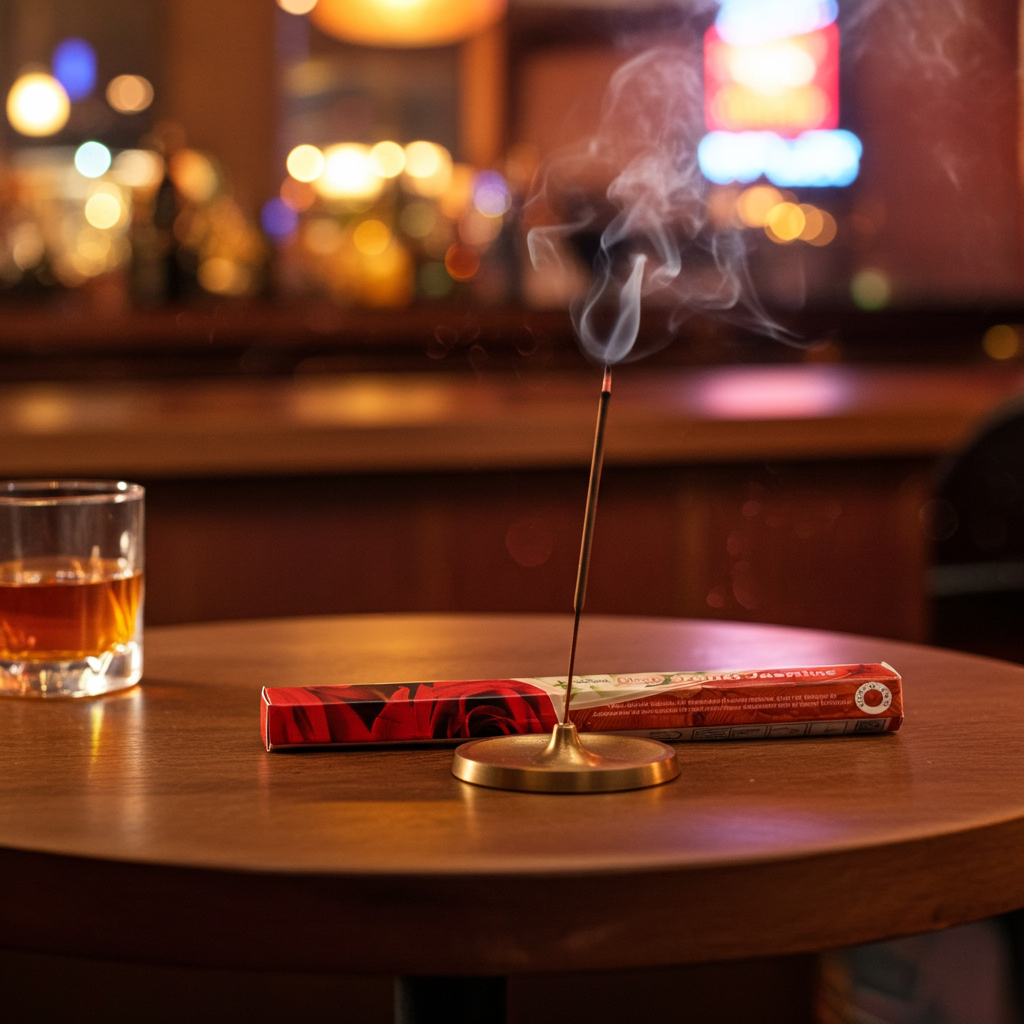 Incenso alla rosa gelsomino e sandalo