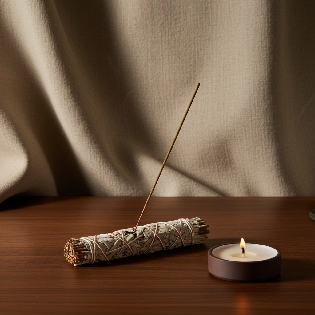 Incenso alla salvia bianca