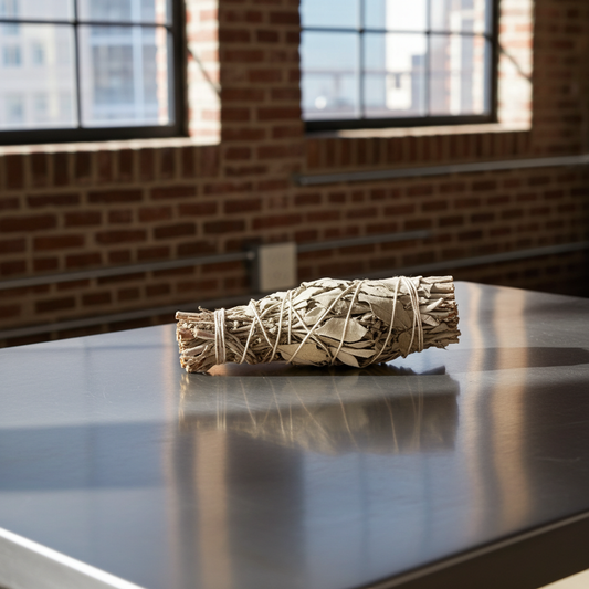 Smudge alla salvia e al palo santo