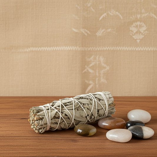 Smudge alla salvia e al palo santo