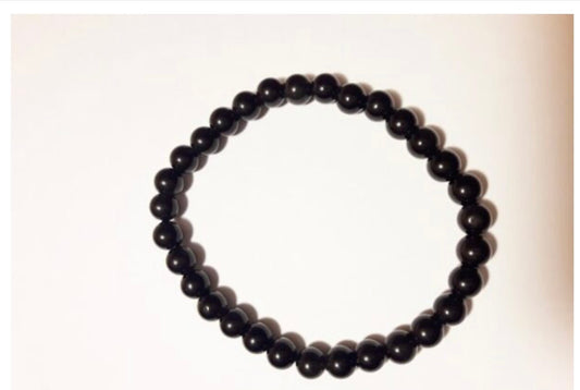 bracciale  ossidiana nero